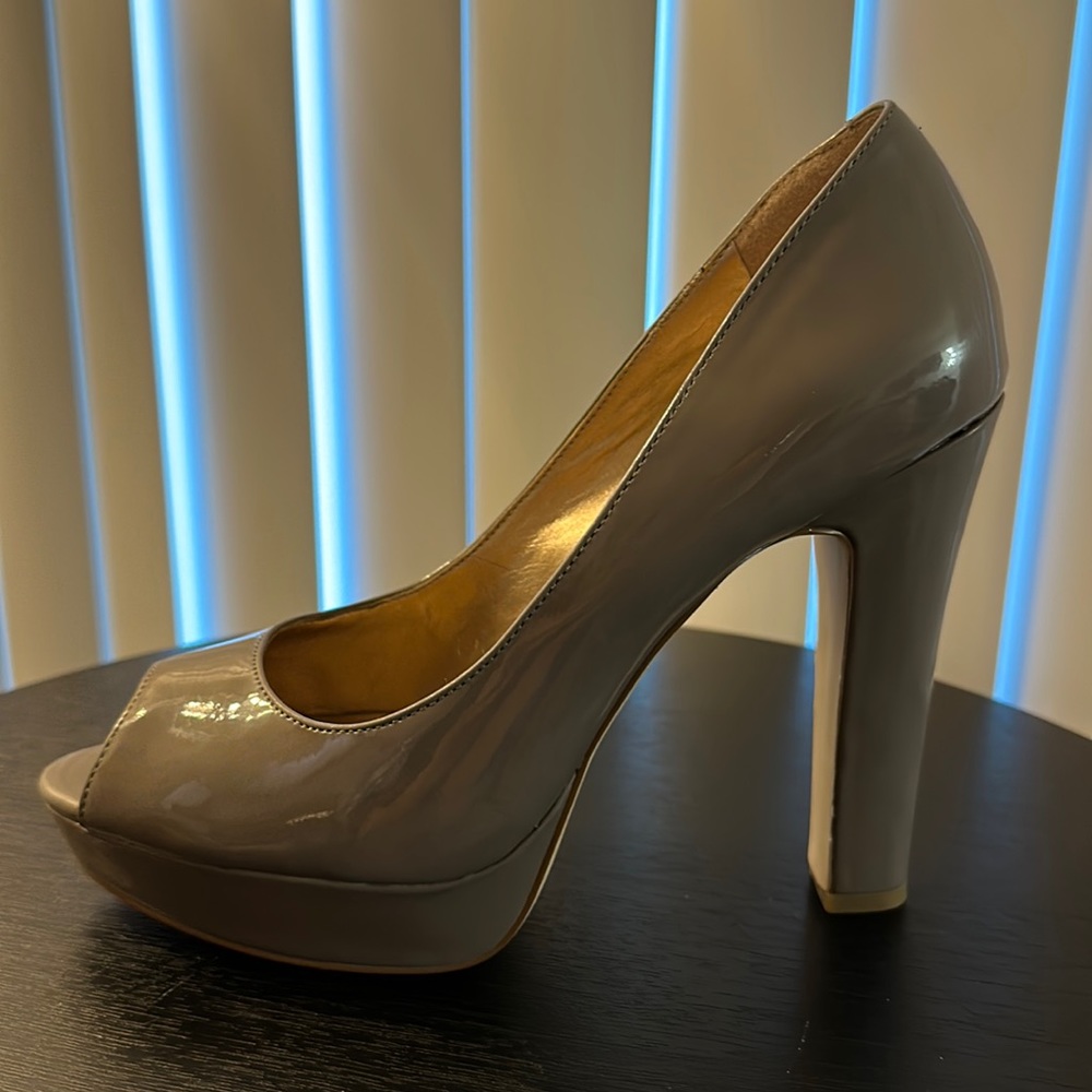 BCBG PL-JAXX Patent Heels